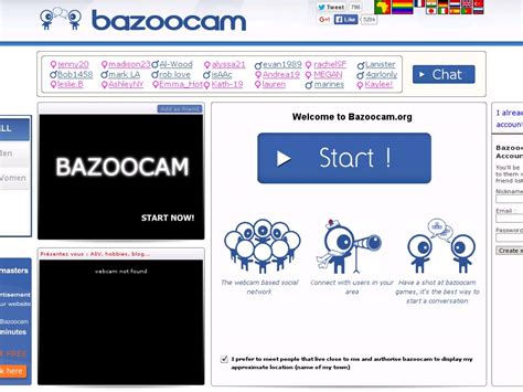 webcam bazoocam